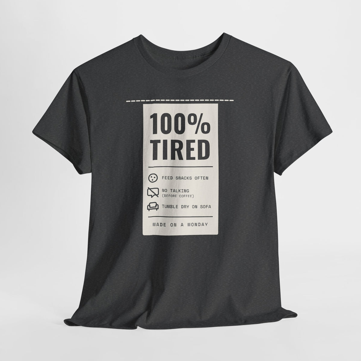 Ansicht: 100% Tired – liegend