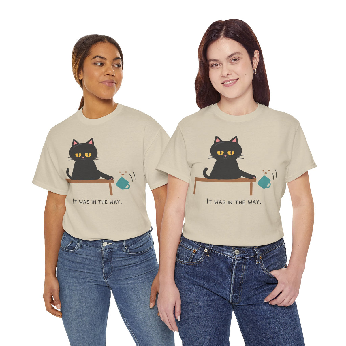 Getragen: It Was in the Way – zwei Models