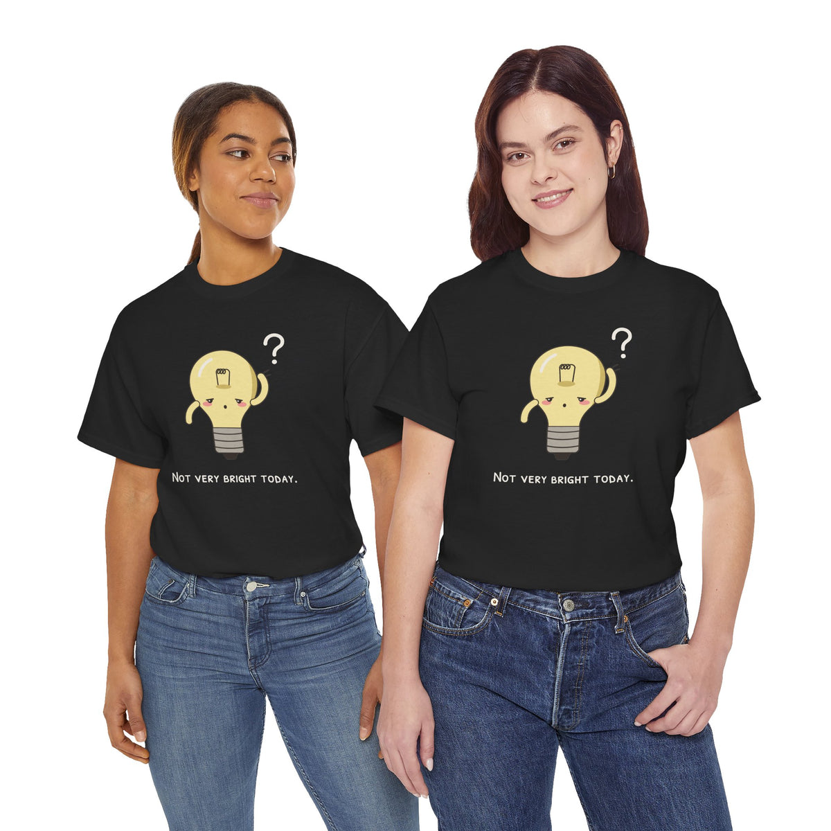 Getragen: Not Very Bright Today – zwei Models