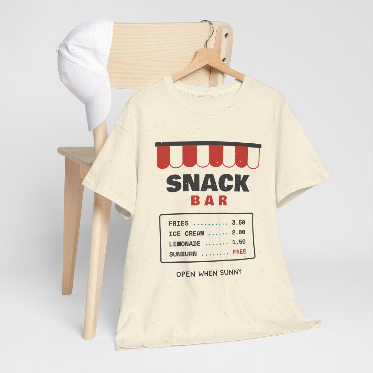 Ansicht: Snack Bar – am Stuhl